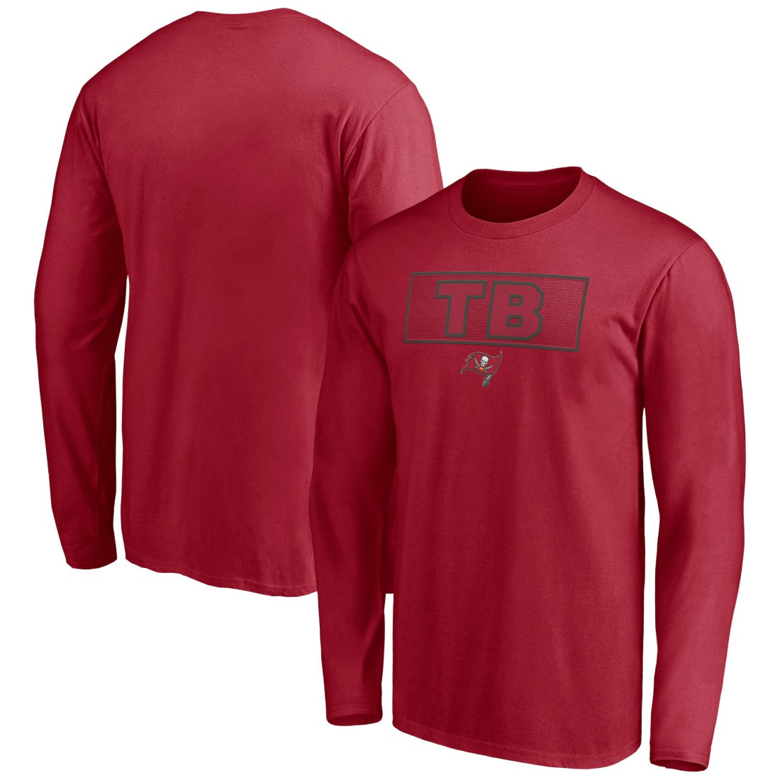 Tampa Bay Buccaneers Squad Throwbacks Long Sleeve T-Shirt - Red - NFL