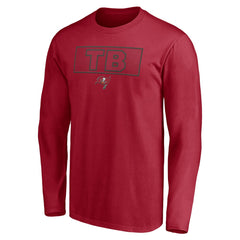 Tampa Bay Buccaneers Squad Throwbacks Long Sleeve T-Shirt - Red - NFL