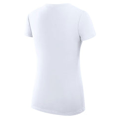 Los Angeles Angels G-III 4Her by Carl Banks Women's Super-Slim Fit Lightweight Heart V-Neck T-Shirt Sale