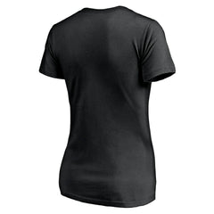 Cincinnati Bengals Women's Depth Chart V-Neck T-Shirt - Black - NFL