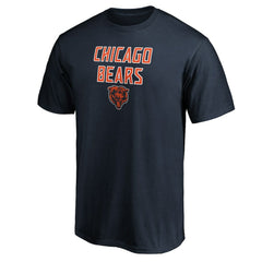 Chicago Bears Game Day Stack T-Shirt - Navy - NFL