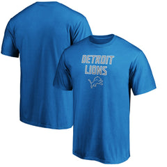 Detroit Lions Game Day Stack T-Shirt - Blue - NFL