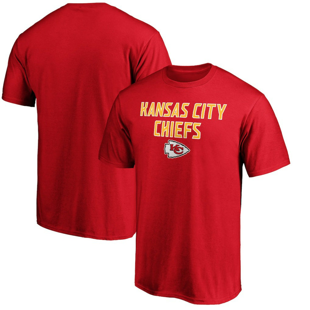 Kansas City Chiefs Game Day Stack T-Shirt - Red - NFL
