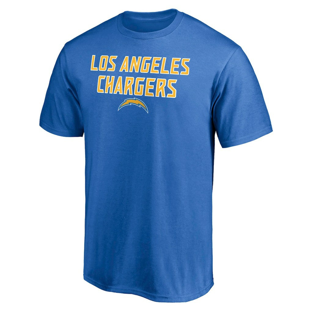 Los Angeles Chargers Game Day Stack T-Shirt - Powder Blue - NFL