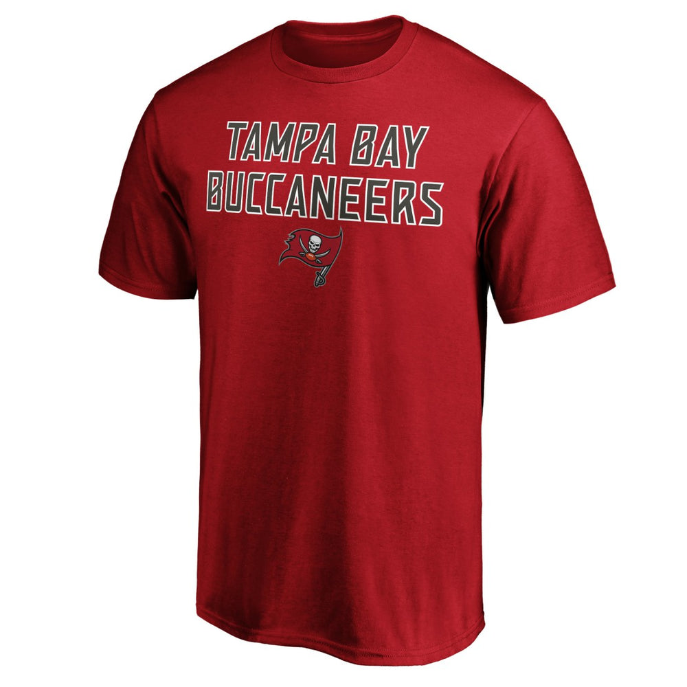 Tampa Bay Buccaneers Game Day Stack T-Shirt - Red - NFL
