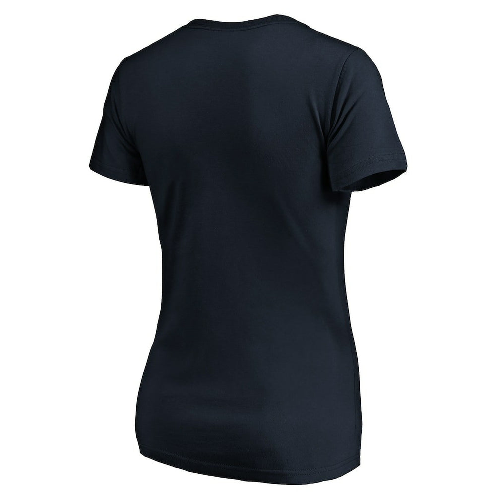 Chicago Bears Women's Mascot In Bounds V-Neck T-Shirt - Navy - NFL