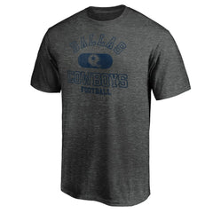 Dallas Cowboys Varsity Issued Throwback T-Shirt - Heather Charcoal - NFL