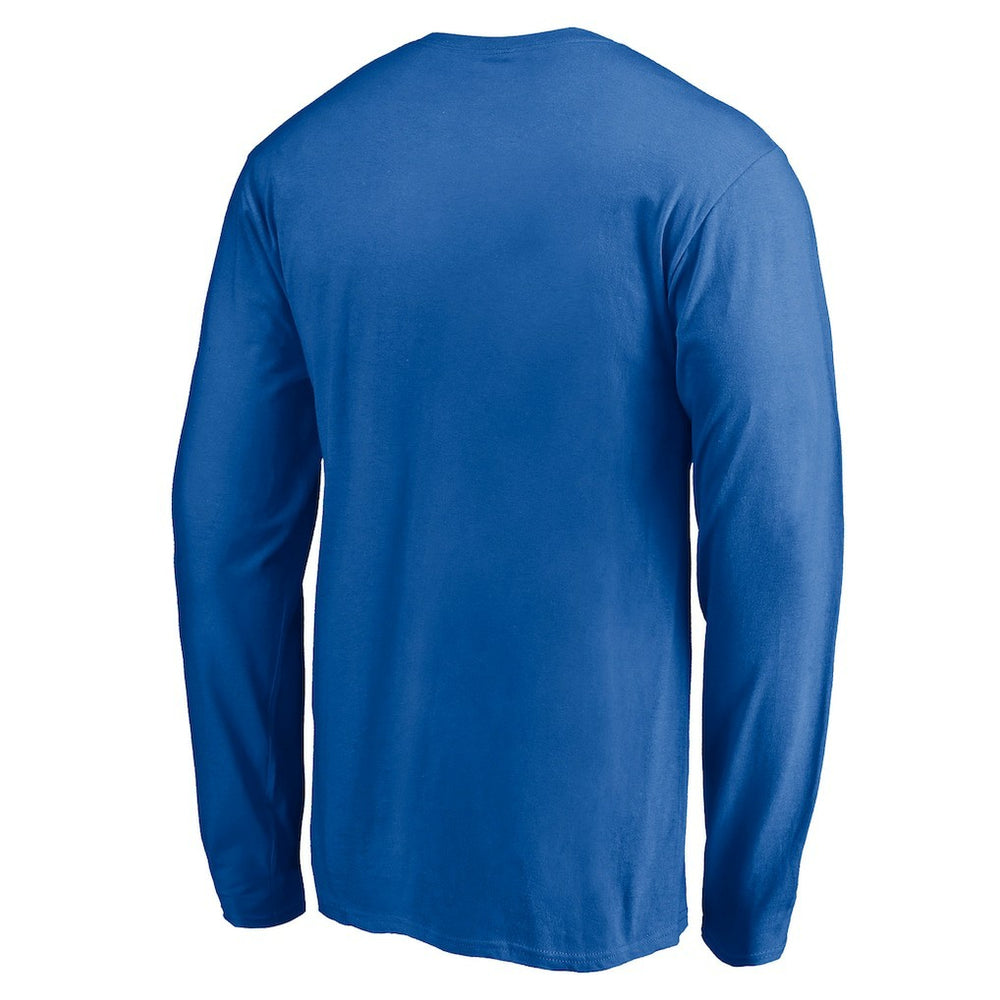 Buffalo Bills Team Arch Knockout Long Sleeve T-Shirt - Royal - NFL