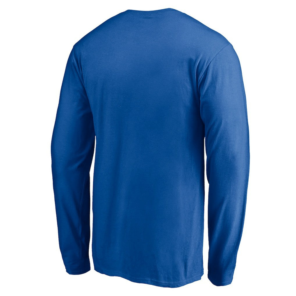 Indianapolis Colts Team Arch Knockout Long Sleeve T-Shirt - Royal - NFL