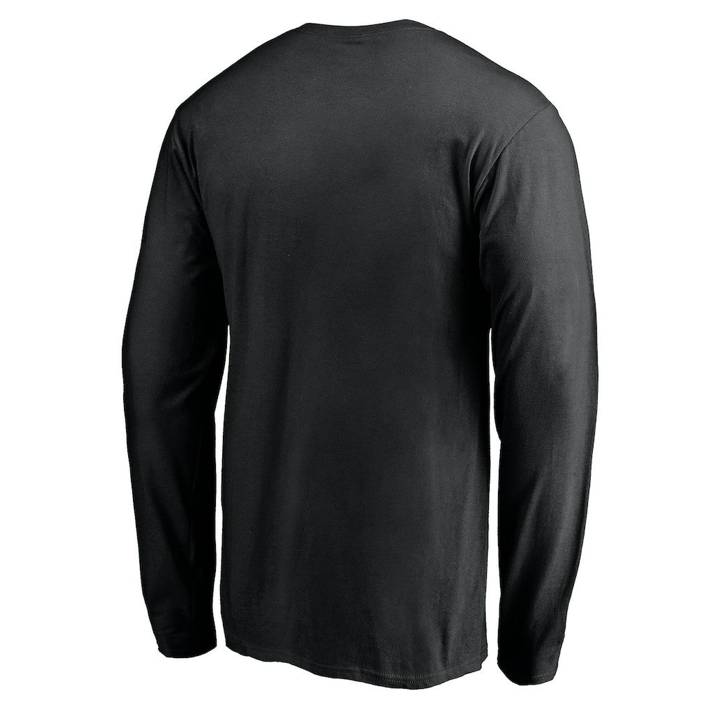 Las Vegas Raiders Team Arch Knockout Long Sleeve T-Shirt - Black - NFL