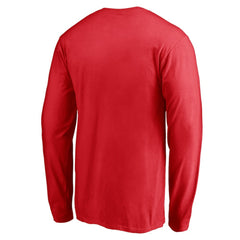 Chicago Blackhawks Team Arch Knockout Long Sleeve T-Shirt - Red | NHL discount
