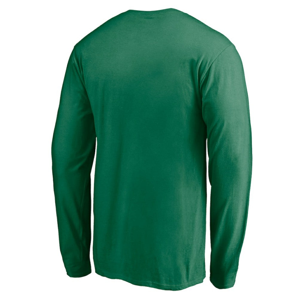 Dallas Stars Team Arch Knockout Long Sleeve T-Shirt - Kelly Green | NHL Lifestyle