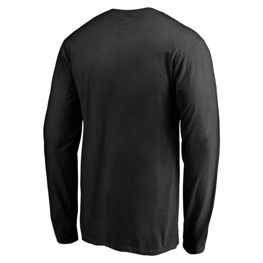 Pittsburgh Penguins Team Arch Knockout Long Sleeve T-Shirt - Black | NHL sale
