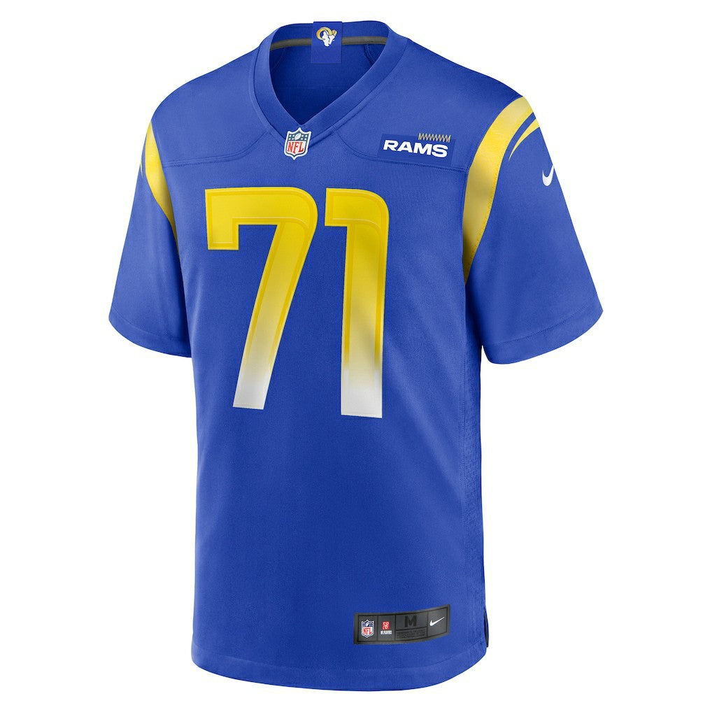 Warren McClendon Jr. Los Angeles Rams Team Game Jersey - Royal - Nike
