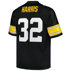 Franco Harris Pittsburgh Steelers Big & Tall 1976 Legacy Retired Player Jersey - Black - Mitchell & Ness