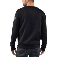 Pittsburgh Penguins Starter x NHL Black Ice Cross Check Pullover Sweatshirt - Black | NHL on sale
