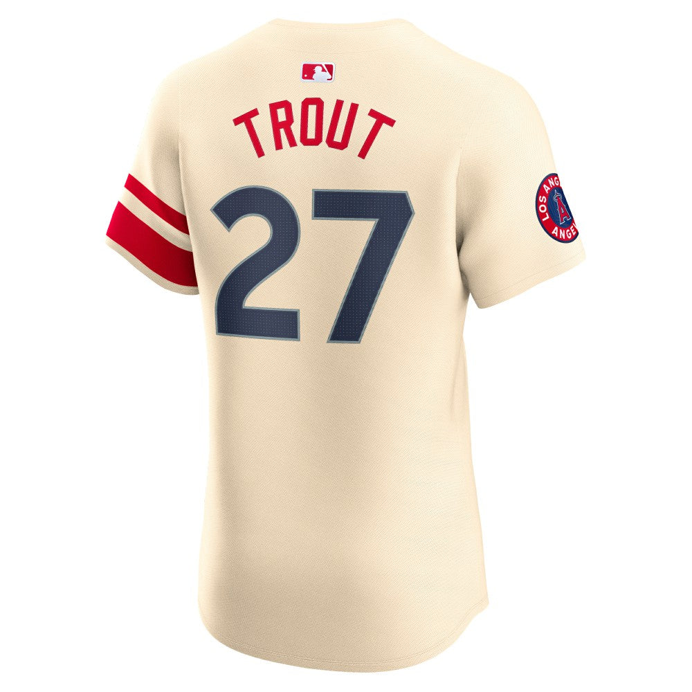Mike Trout Los Angeles Angels Nike City Connect Elite Player Jersey Outlet