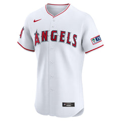 Los Angeles Angels Nike Home Elite Patch Jersey Discount