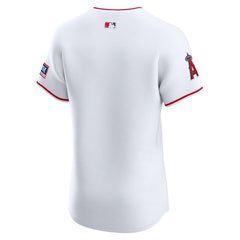 Los Angeles Angels Nike Home Elite Patch Jersey Discount