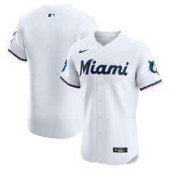 Miami Marlins Nike Home Elite Patch Jersey Online
