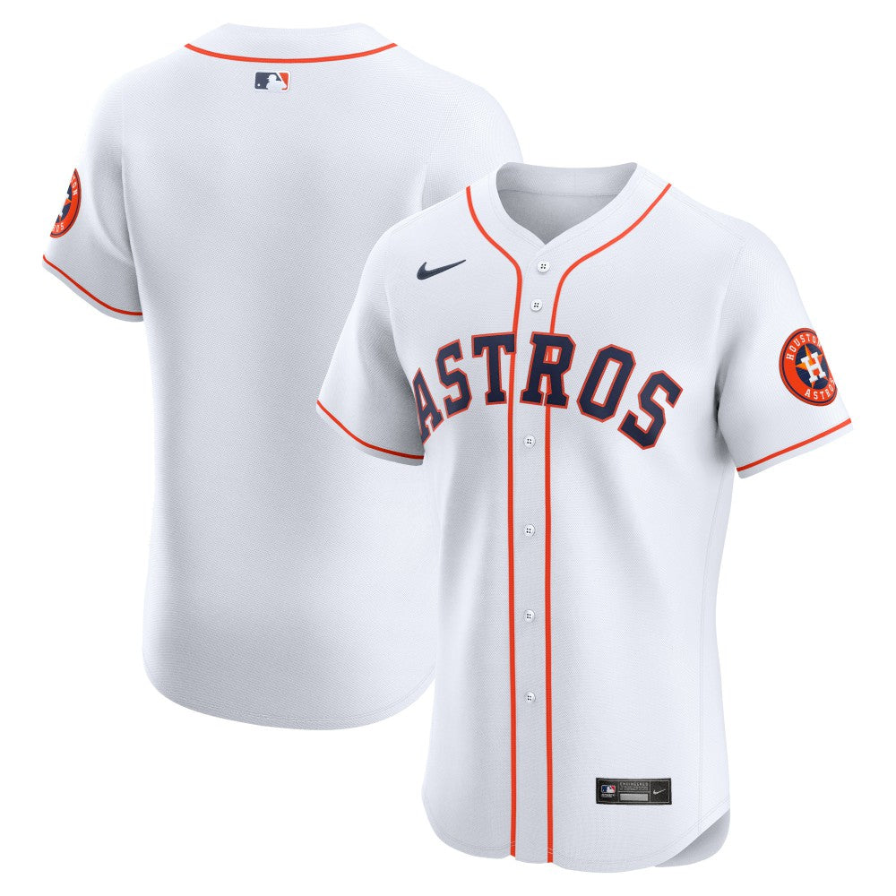 Houston Astros Nike Home Vapor Premier Elite Patch Jersey Near Me