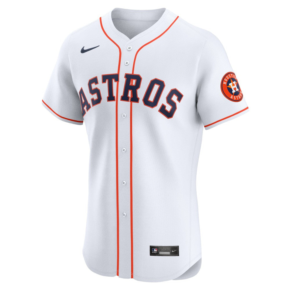 Houston Astros Nike Home Vapor Premier Elite Patch Jersey Near Me
