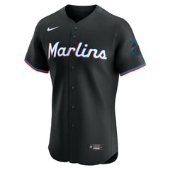 Miami Marlins Nike Alternate Vapor Premier Elite Patch Jersey Online