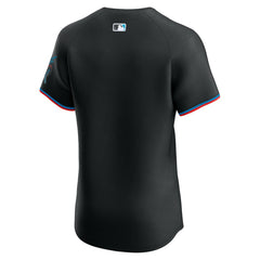 Miami Marlins Nike Alternate Vapor Premier Elite Patch Jersey Online