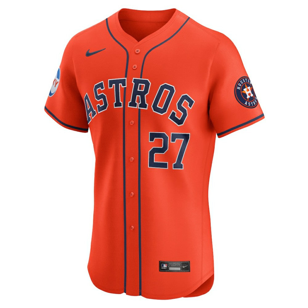 Jose Altuve Houston Astros Nike Alternate Elite Sponsor Patch Player Jersey Outlet