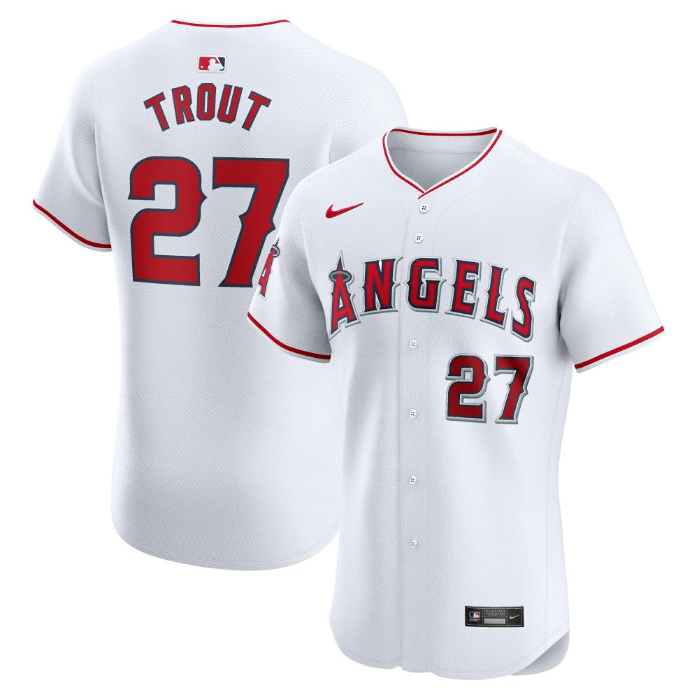 Mike Trout Los Angeles Angels Nike Home Elite Player Jersey Discount