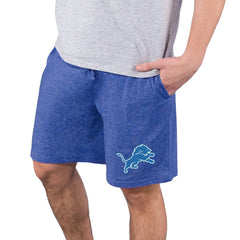 Detroit Lions Concepts Sport Quest Knit Jam Shorts - Blue - NFL