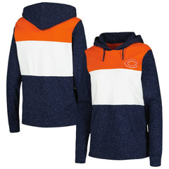 Chicago Bears Antigua Women's Wicket Pullover Hoodie - Navy - NFL