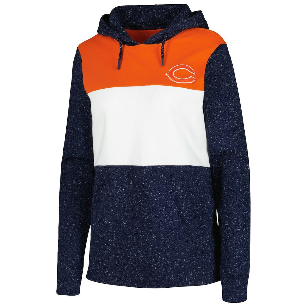 Chicago Bears Antigua Women's Wicket Pullover Hoodie - Navy - NFL