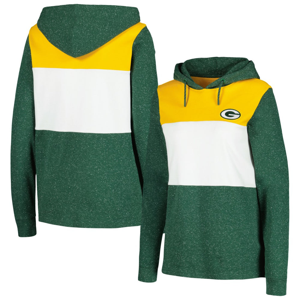 Green Bay Packers Antigua Women's Wicket Pullover Hoodie - Green - NFL