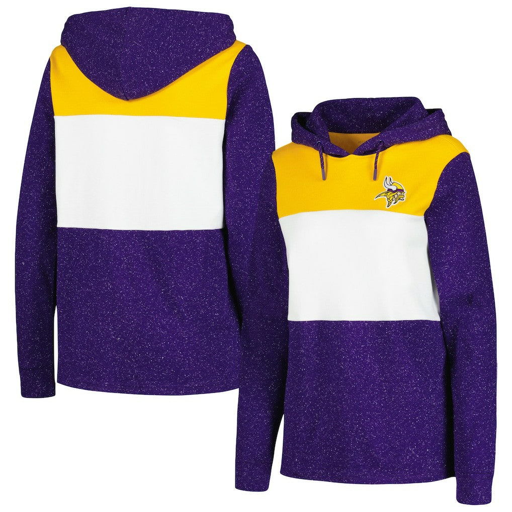 Minnesota Vikings Antigua Women's Wicket Pullover Hoodie - Purple - NFL