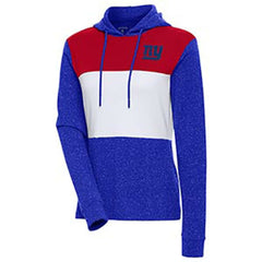 New York Giants Antigua Women's Wicket Pullover Hoodie - Royal - NFL