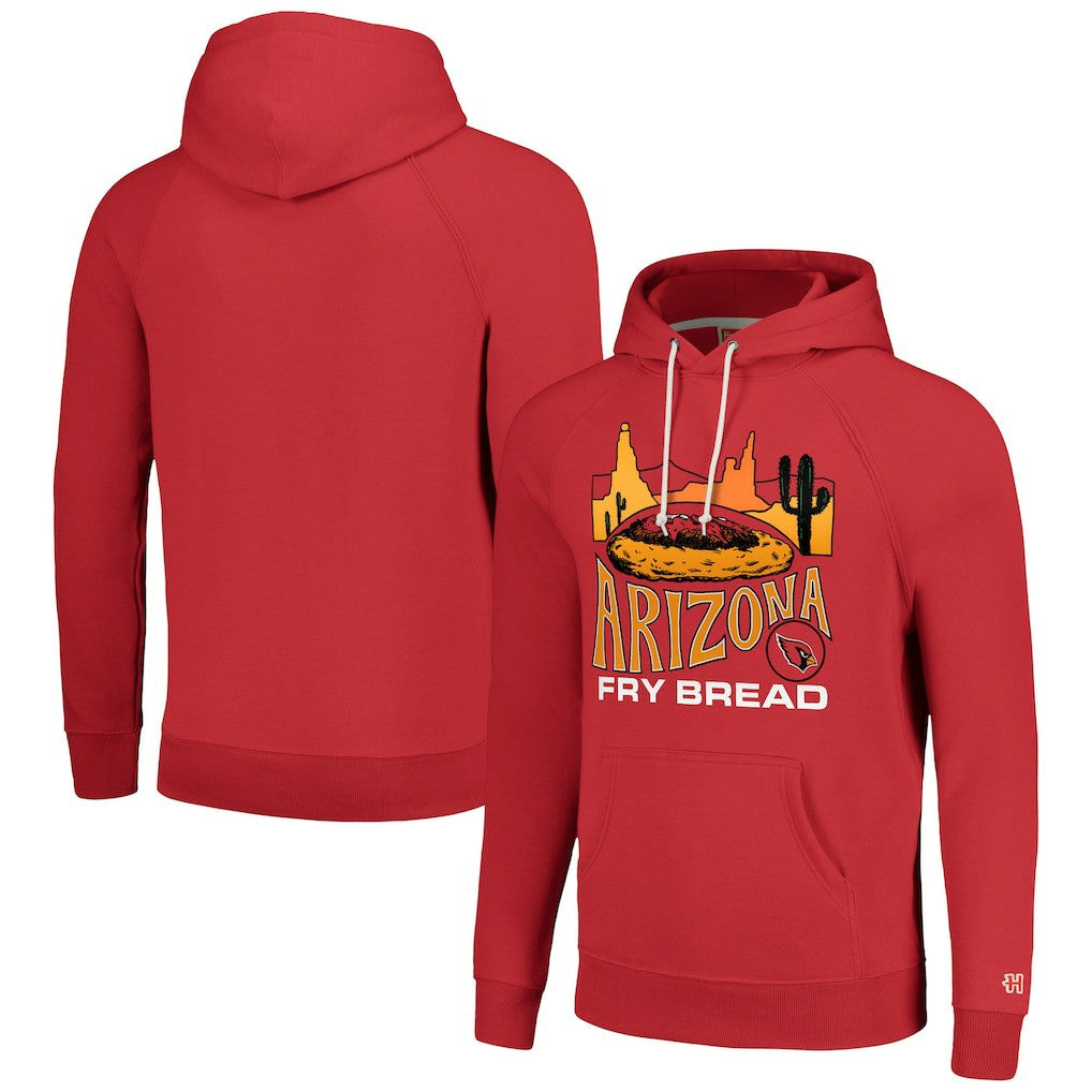 Arizona Cardinals Homage Unisex NFL x Guy Fieri’s Flavortown Tri-Blend Pullover Hoodie - Red - NFL