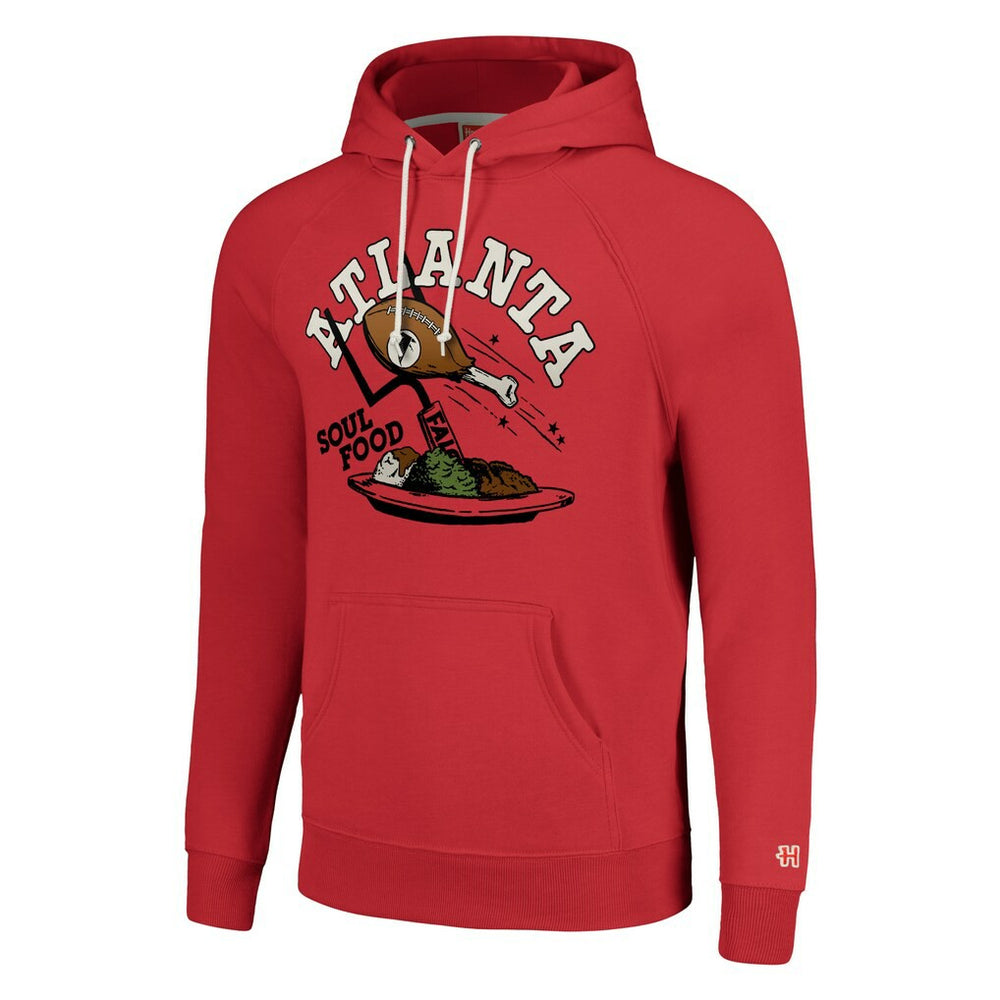 Atlanta Falcons Homage Unisex NFL x Guy Fieri’s Flavortown Tri-Blend Pullover Hoodie - Red - NFL