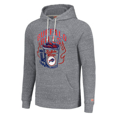 Buffalo Bills Homage Unisex NFL x Guy Fieri’s Flavortown Tri-Blend Pullover Hoodie - Gray - NFL