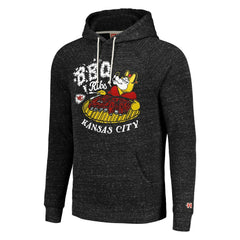 Kansas City Chiefs Homage Unisex NFL x Guy Fieri’s Flavortown Tri-Blend Pullover Hoodie - Charcoal - NFL