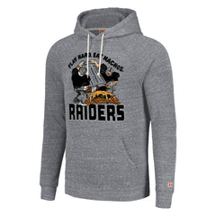 Las Vegas Raiders Homage Unisex NFL x Guy Fieri’s Flavortown Tri-Blend Pullover Hoodie - Gray - NFL