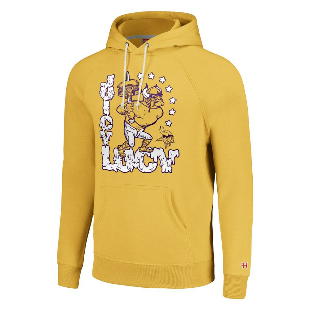 Minnesota Vikings Homage Unisex NFL x Guy Fieri’s Flavortown Tri-Blend Pullover Hoodie - Gold - NFL