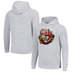 San Francisco 49ers Homage Unisex NFL x Guy Fieri’s Flavortown Tri-Blend Pullover Hoodie - Ash - NFL