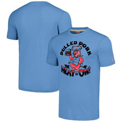 Carolina Panthers Homage Unisex NFL x Guy Fieri’s Flavortown Tri-Blend T-Shirt - Light Blue - NFL
