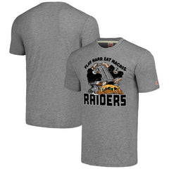 Las Vegas Raiders Homage Unisex NFL x Guy Fieri’s Flavortown Tri-Blend T-Shirt - Gray - NFL
