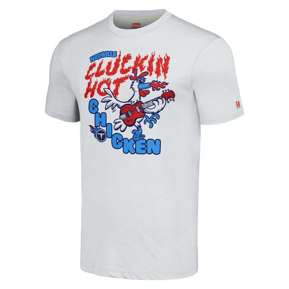 Tennessee Titans Homage Unisex NFL x Guy Fieri’s Flavortown Tri-Blend T-Shirt - Ash - NFL