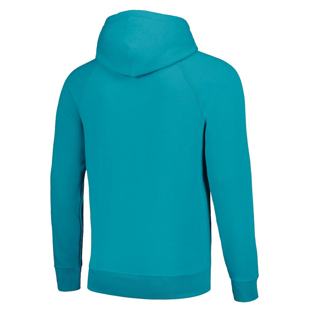 Miami Dolphins Homage Unisex Hyperlocal Raglan Pullover Hoodie - Aqua - NFL