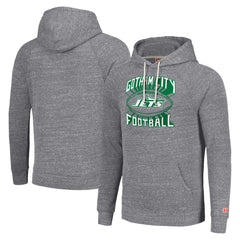 New York Jets Homage Unisex Hyperlocal Raglan Pullover Hoodie - Gray - NFL