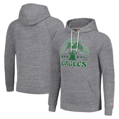 Philadelphia Eagles Homage Unisex Hyperlocal Raglan Pullover Hoodie - Gray - NFL