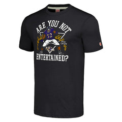 Ray Lewis Baltimore Ravens Homage Unisex Unisex Caricature Retired Player Tri-Blend T-Shirt - Charcoal - NFL
